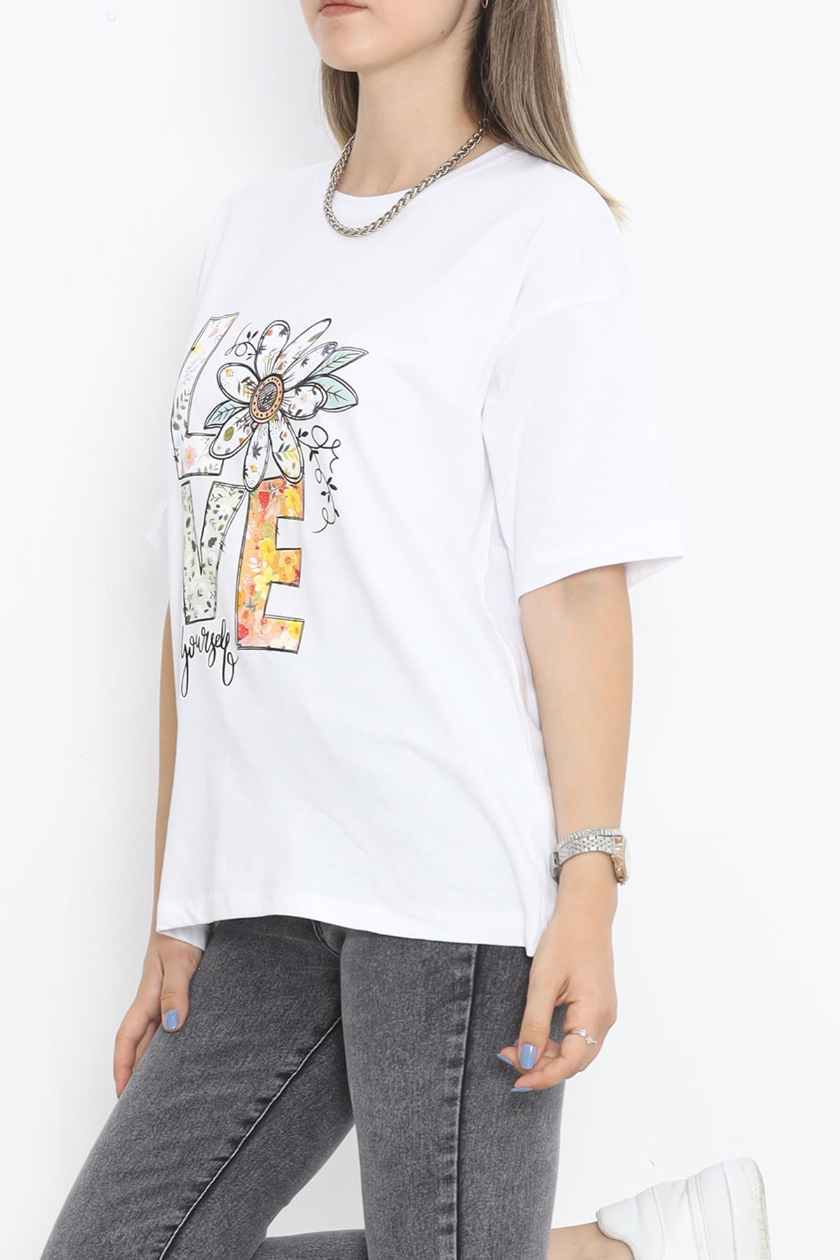 Crew Neck T-shirt White - 16519.1567.