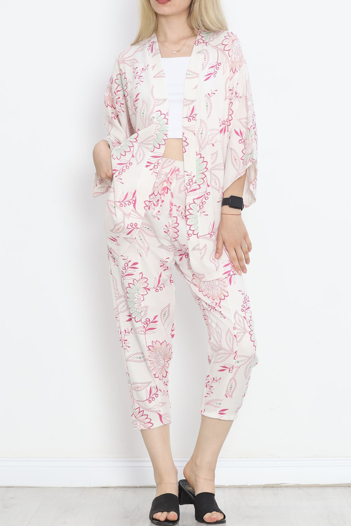 Kimono Set Whitefuchsia - 152342.701.