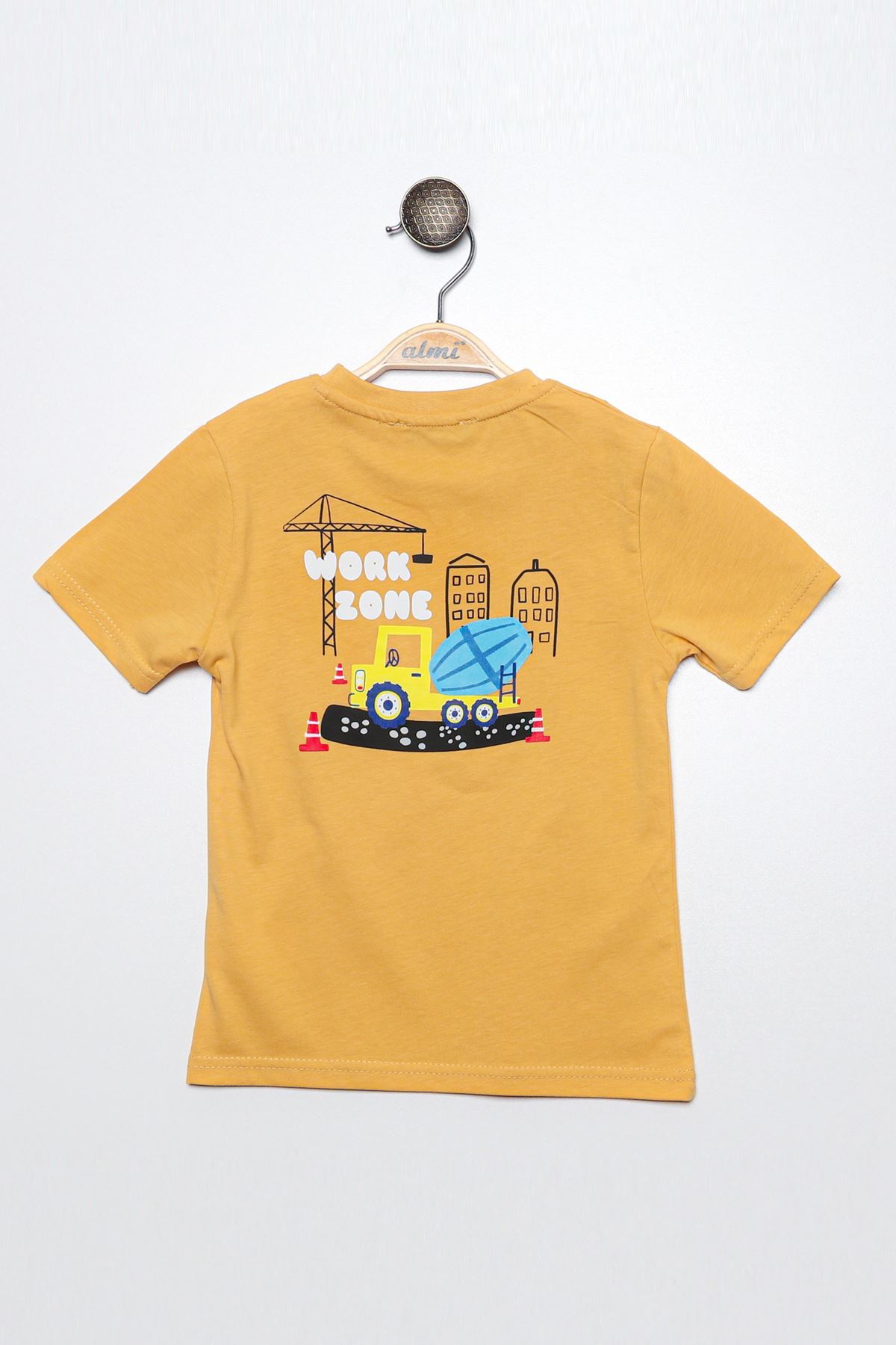 1-4 Years Printed T-Shirt Mustard - 124253.1576.