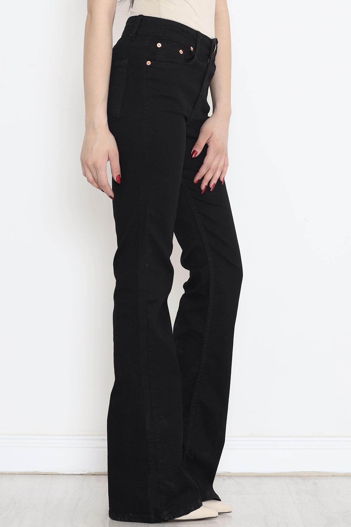 Flared Jeans Black2 - 11878.1431.