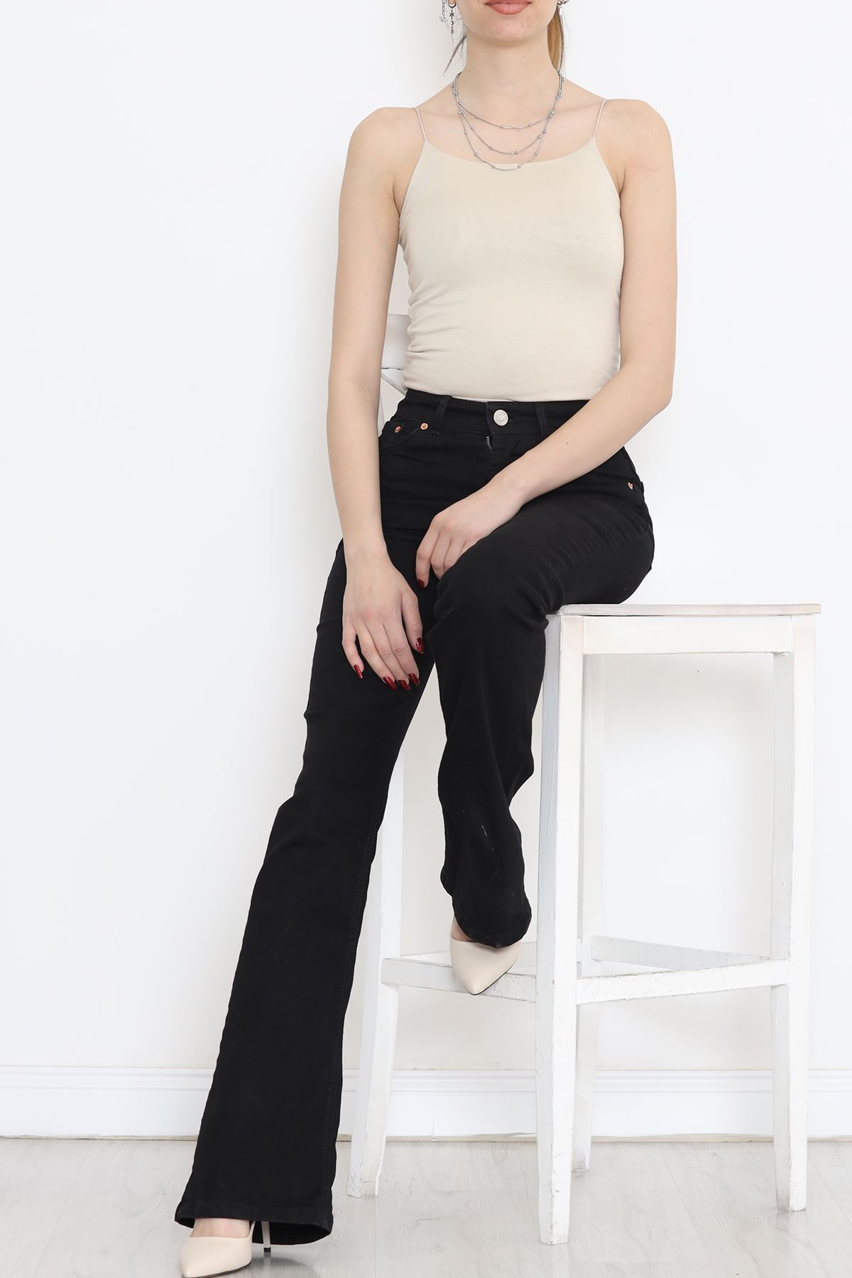 Flared Jeans Black - 15858.1431.