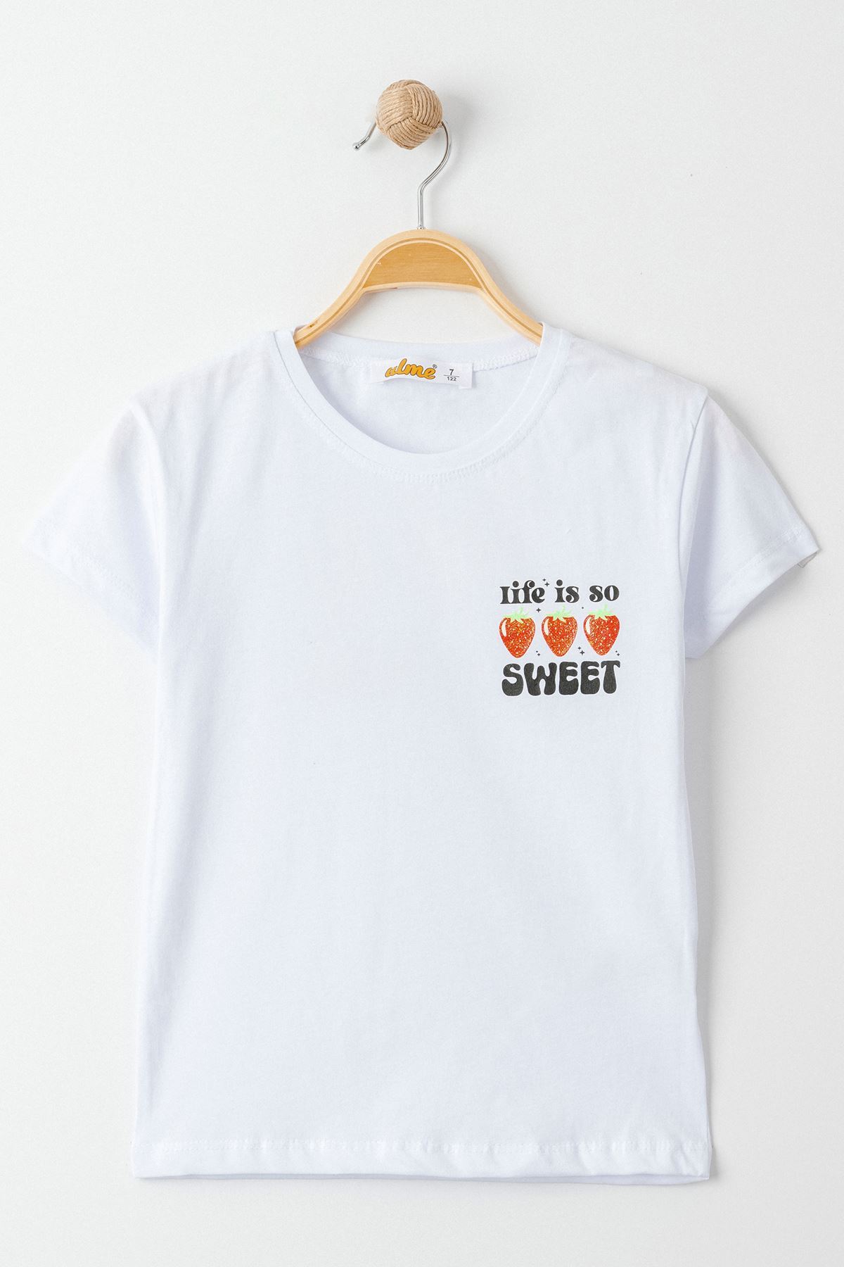 3-7 Years Printed Kids T-Shirt White - 624028.1576.