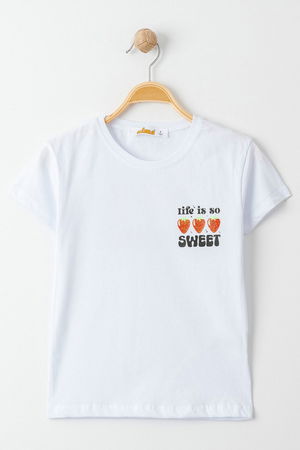 3-7 Years Printed Kids T-Shirt White - 624028.1576.