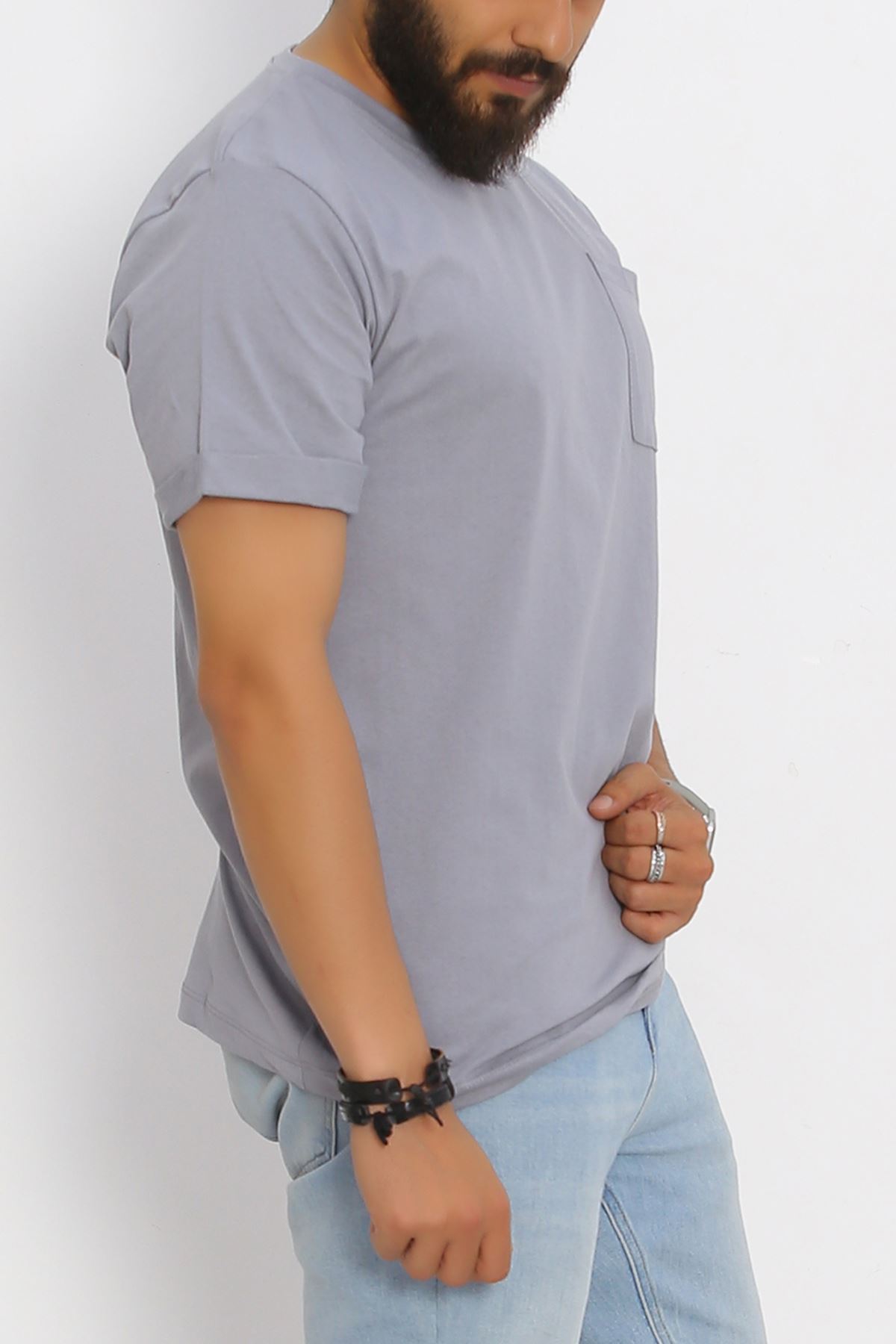 Men's T-shirt with pockets Dumangri - 20029.1567.