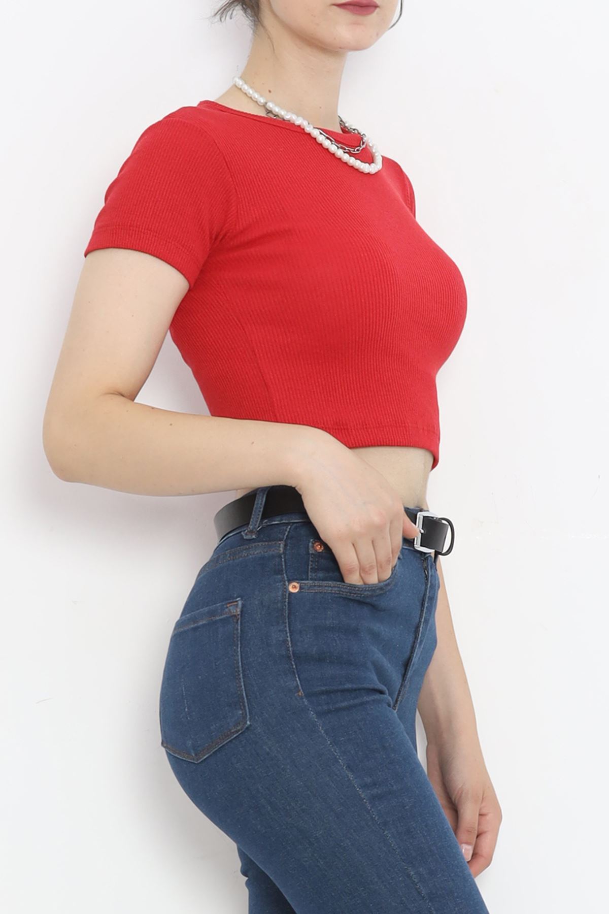 Crew Neck Camisole Body Red - 18880.1567.