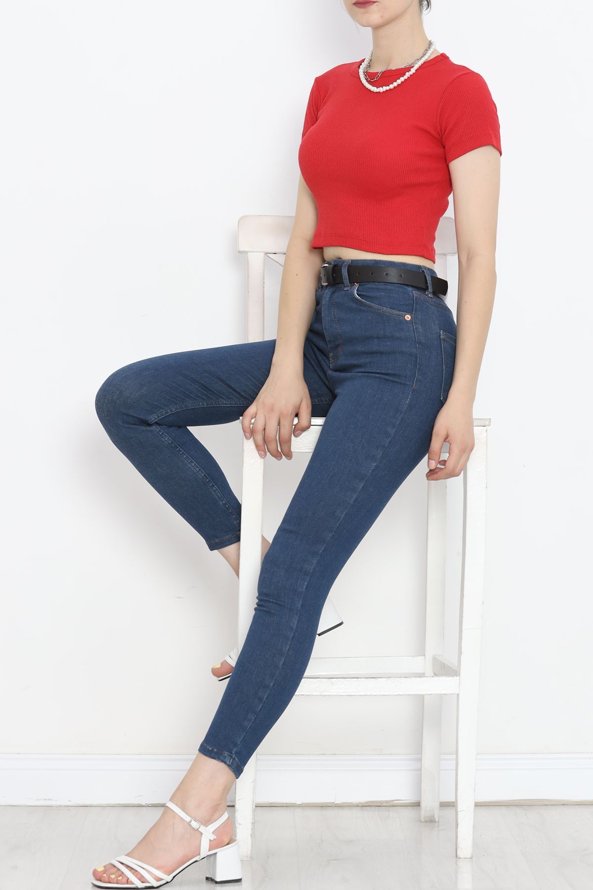 Crew Neck Camisole Body Red - 18880.1567.