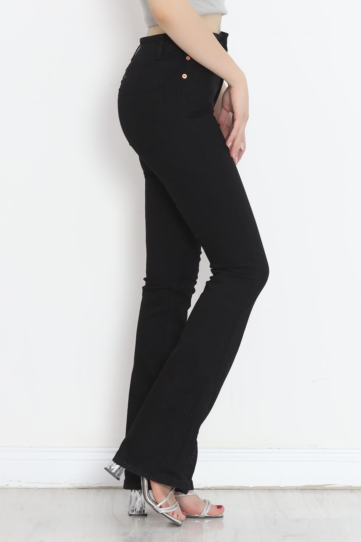 Flared Jeans Dark Black - 18688.1431.