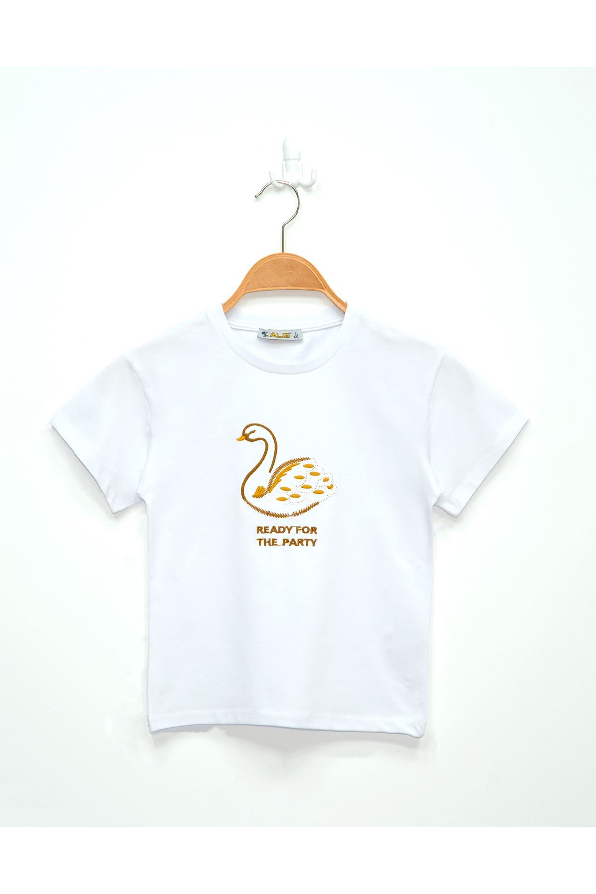 3-7 Years Embroidered T-shirt White - 624646.1576.