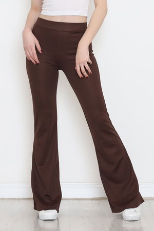 Flared Trousers Coffee - 16703.1355.