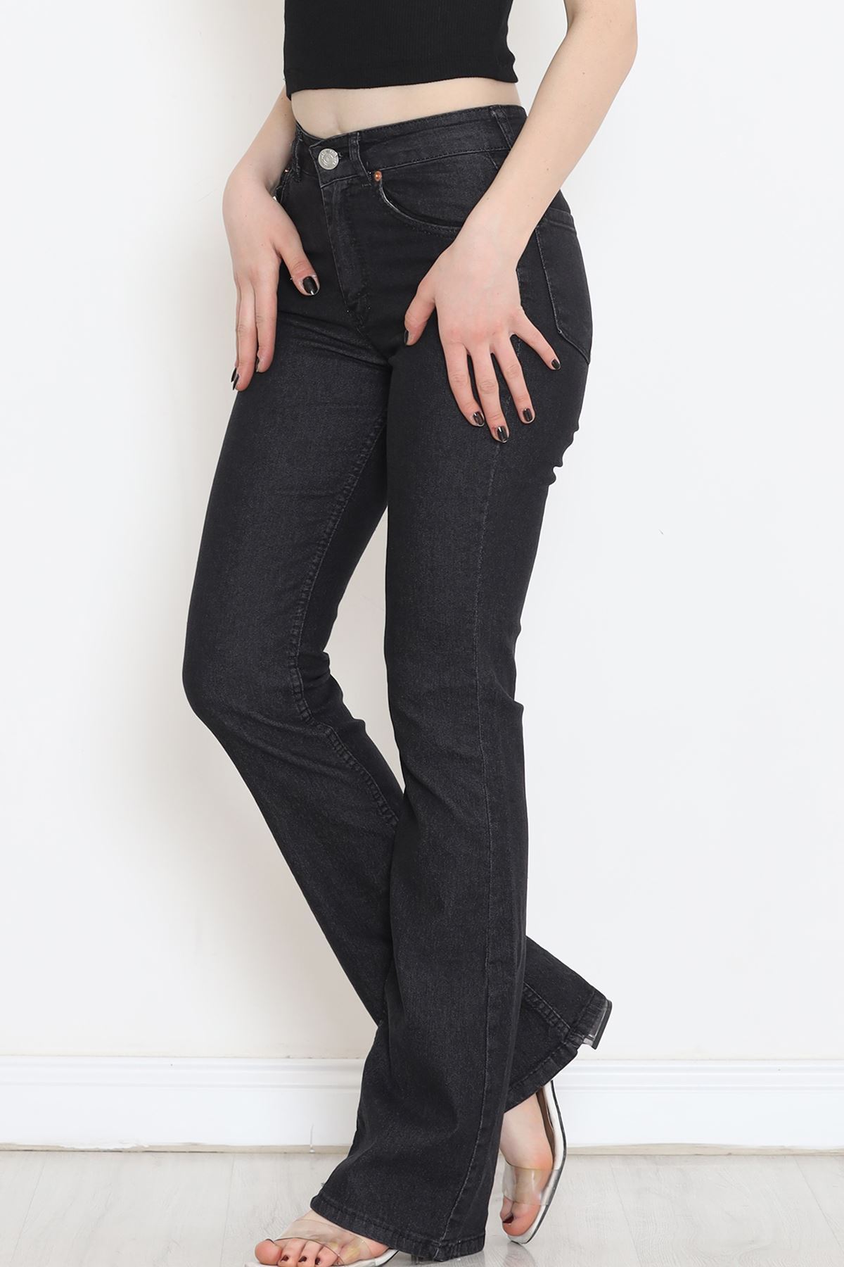 Flared Denim Jeans in Koyufüme - 17274.1431.