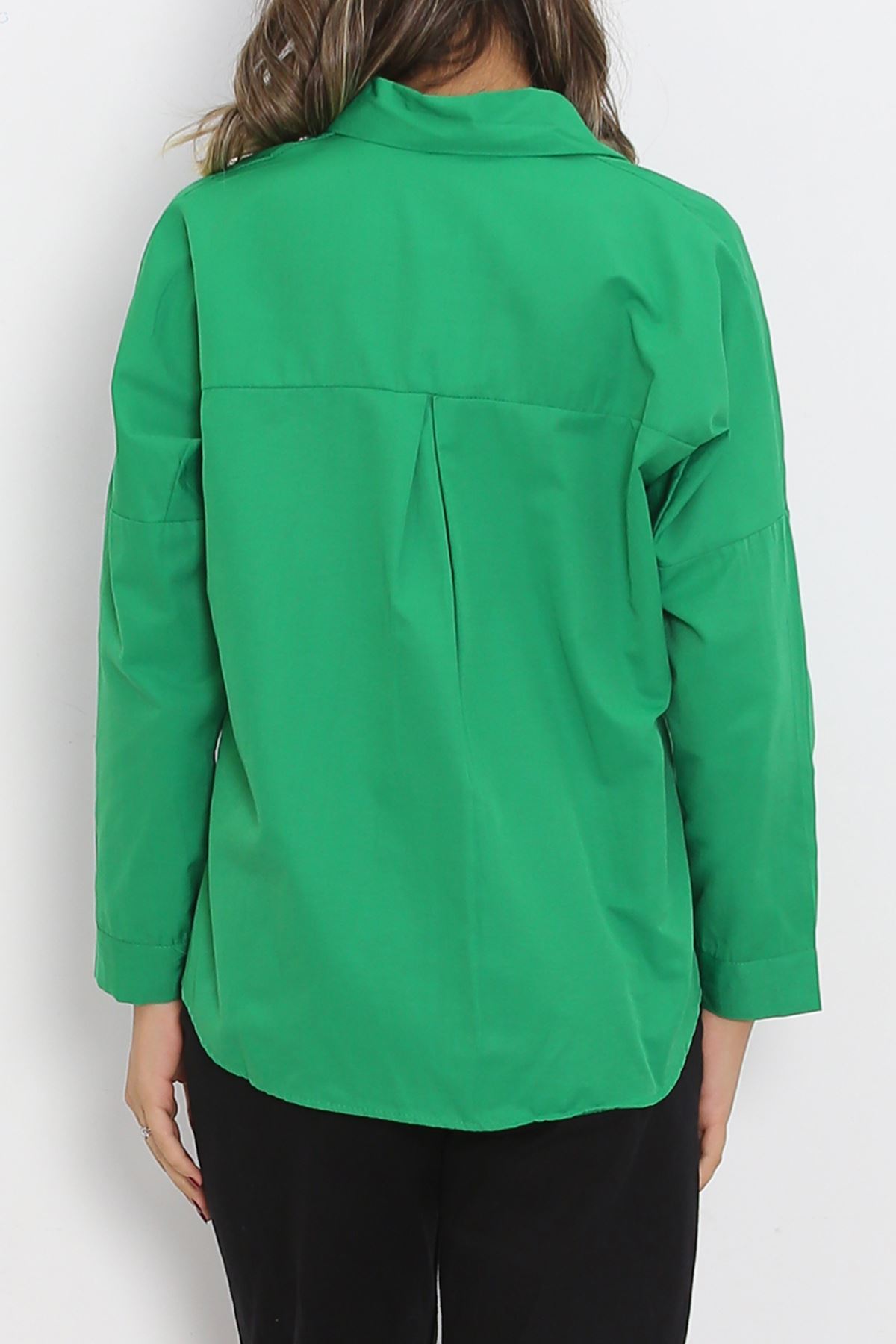 One Pocket Shirt Green - 203.1247.