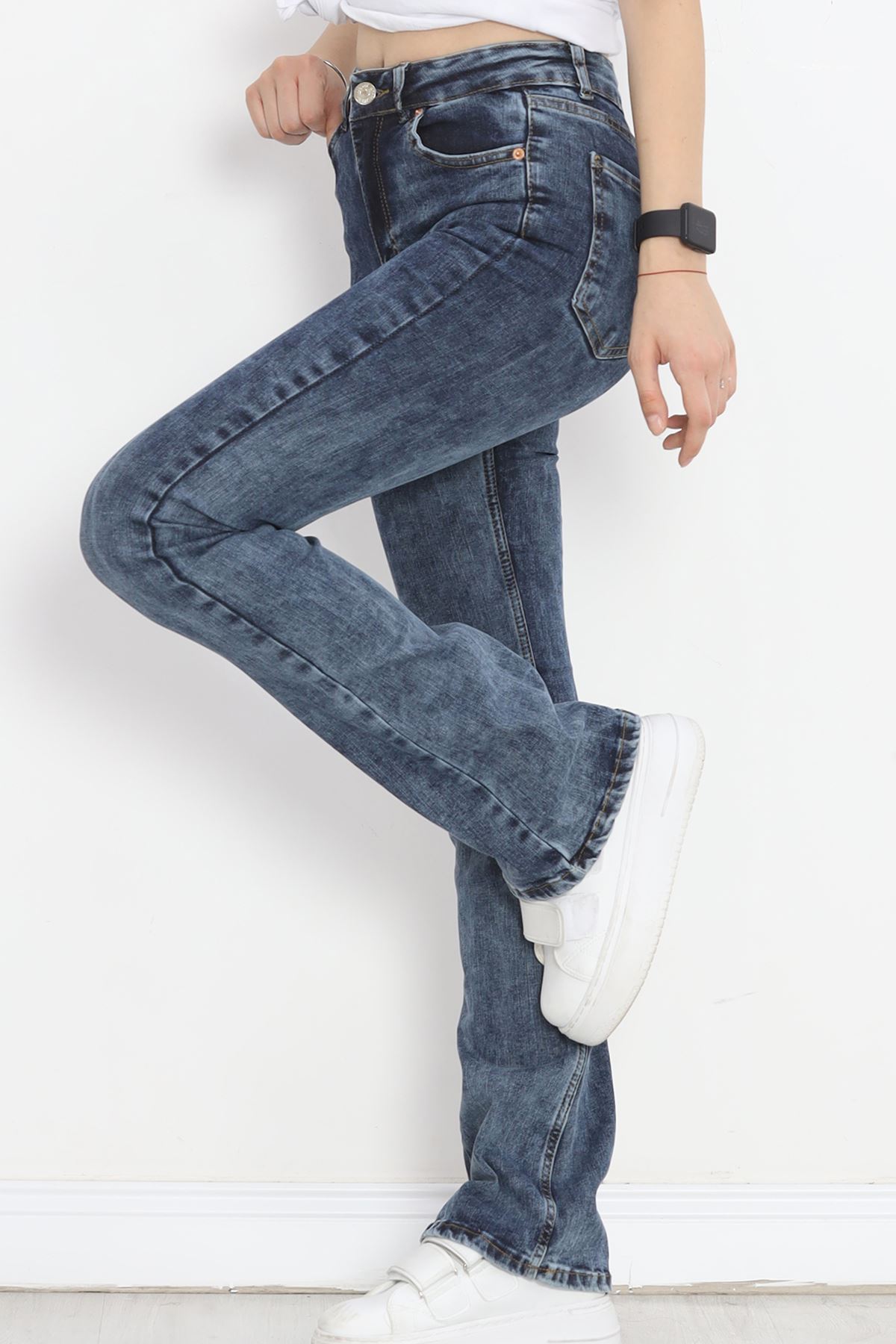 Flared Jeans Dark Blue - 18688.1431.