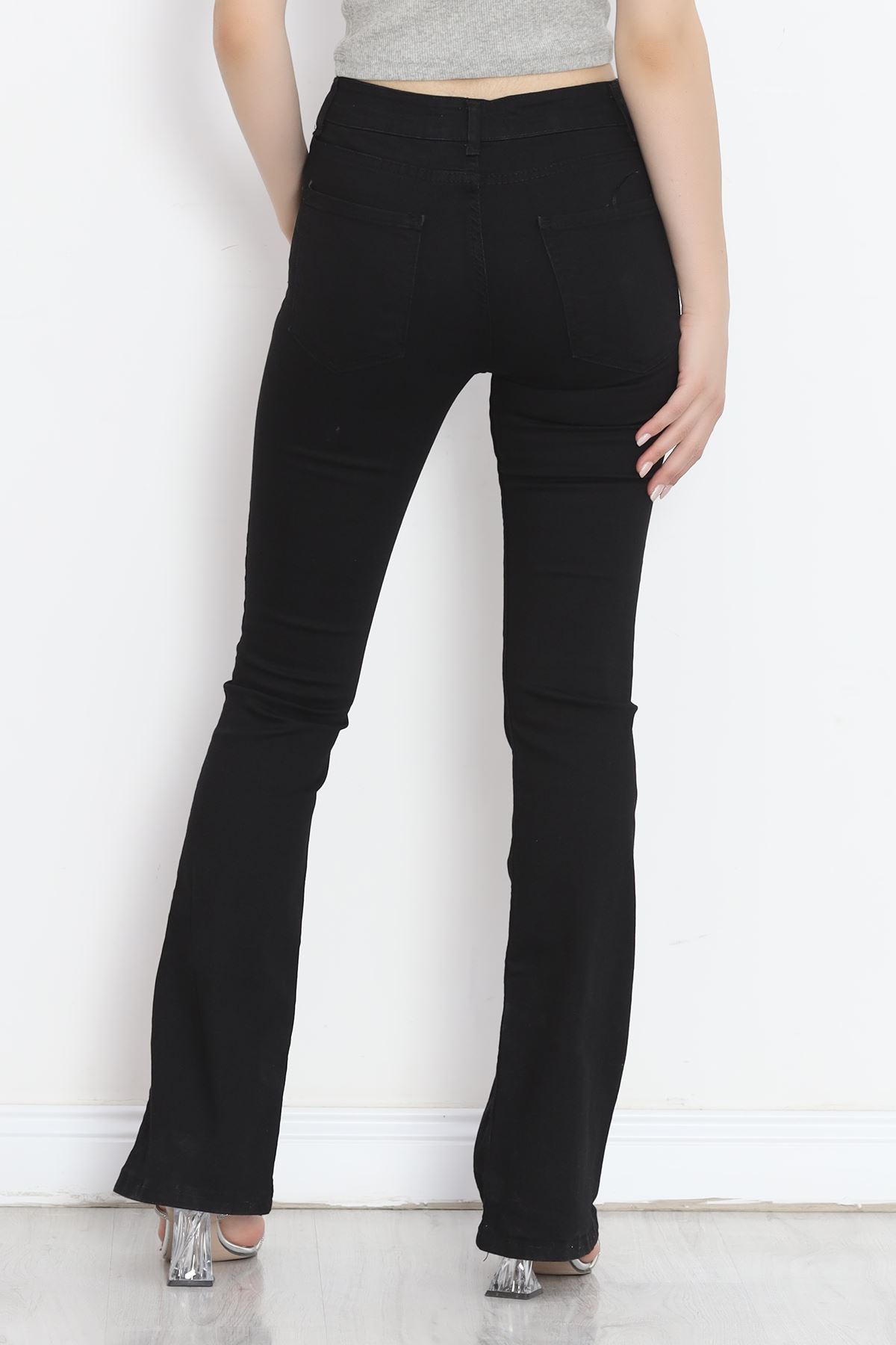 Flared Jeans Dark Black - 18688.1431.