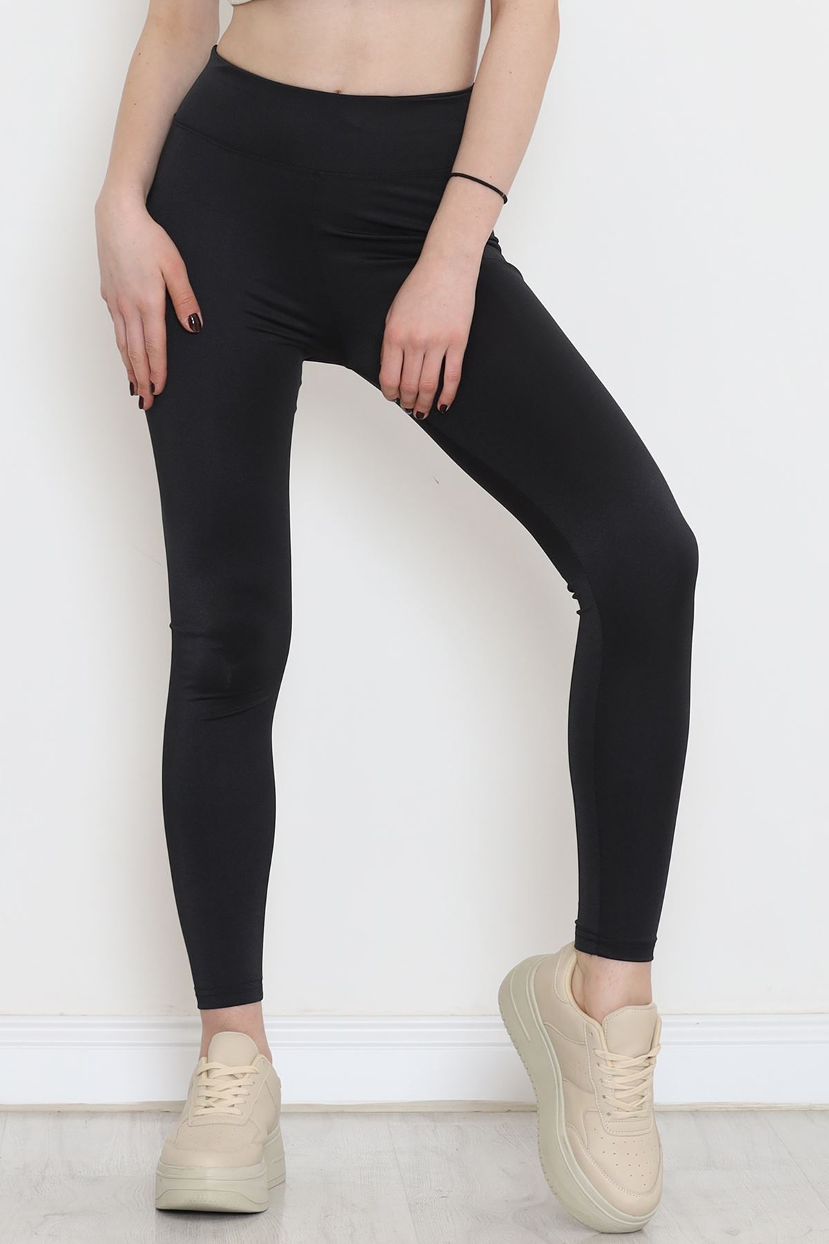 Shiny Disco Leggings Black - 12445.1778.