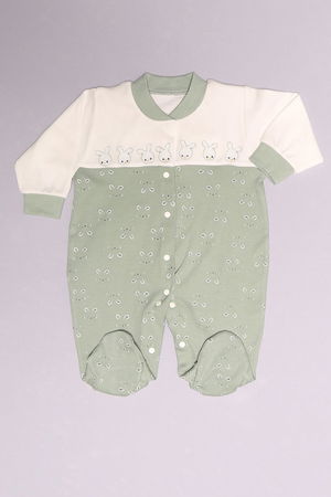 1-6 Month Baby Jumpsuit Beyazmint - 02271.1803.