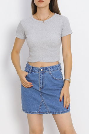 Crew Neck Camisole Body Gray - 18880.1567.