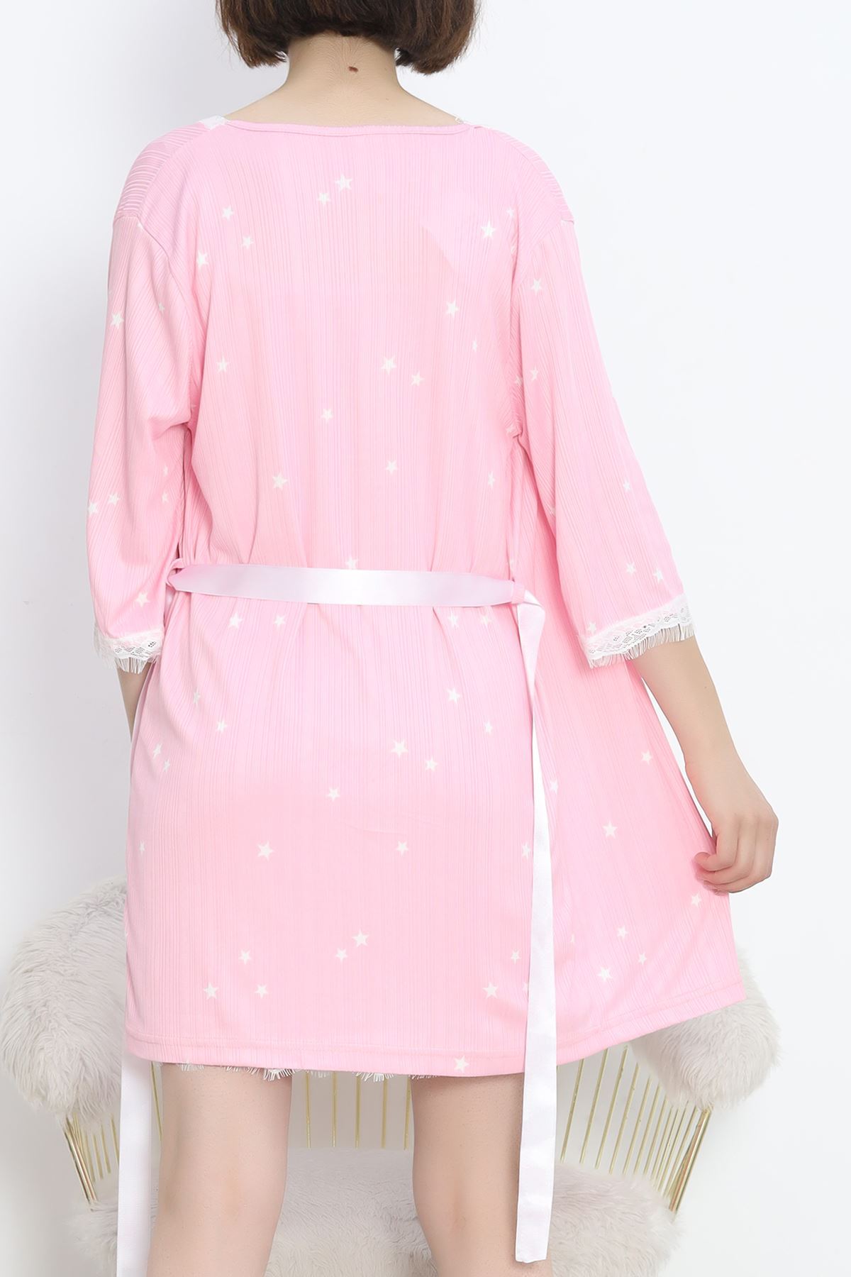 Printed Pegasus Pajama Set Dusty Pink - 747.1287.