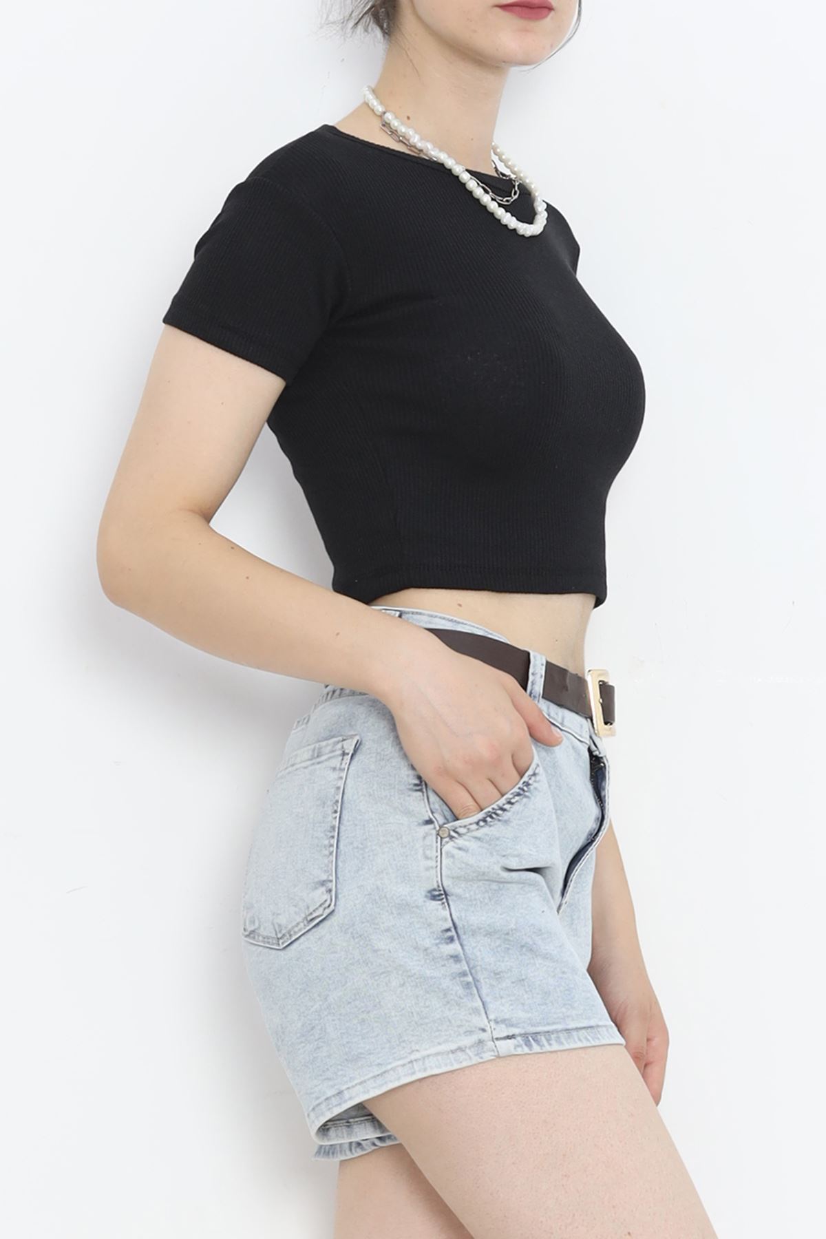 Crew Neck Camisole Body Black - 18880.1567.