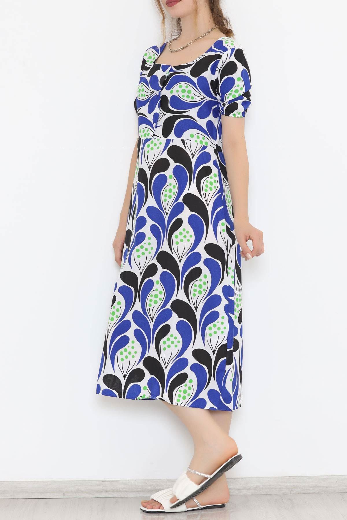 Dress with Button Front Saks Pattern - 11463.701.