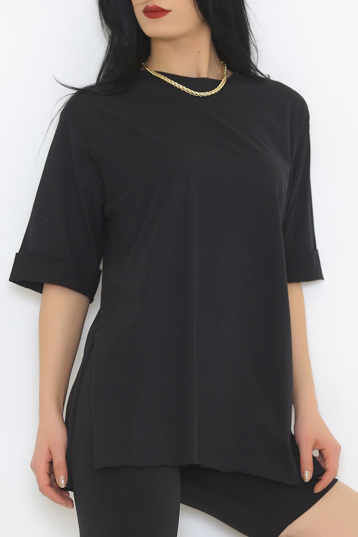 Double Sleeve T-shirt Black - 9611.253.