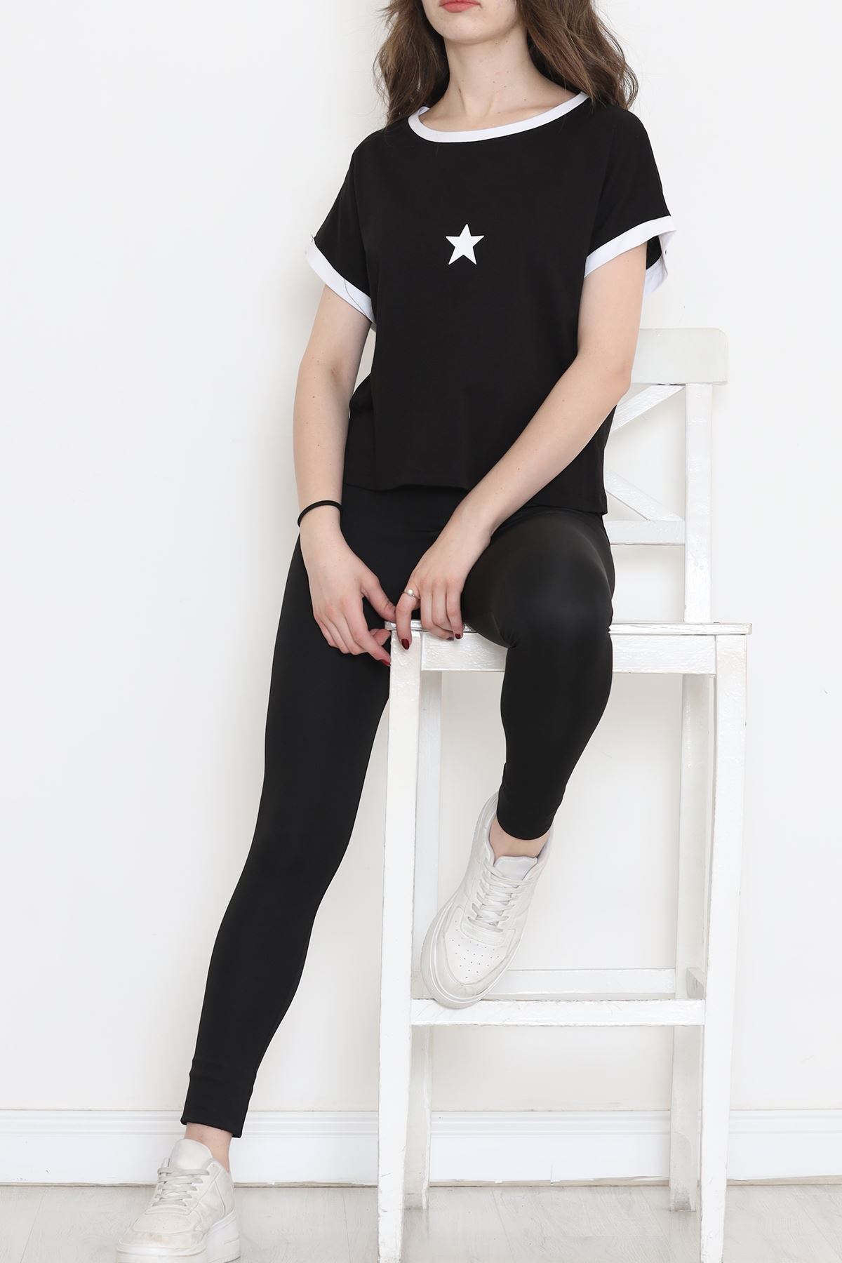 Printed T-shirt Black - 16555.1567.