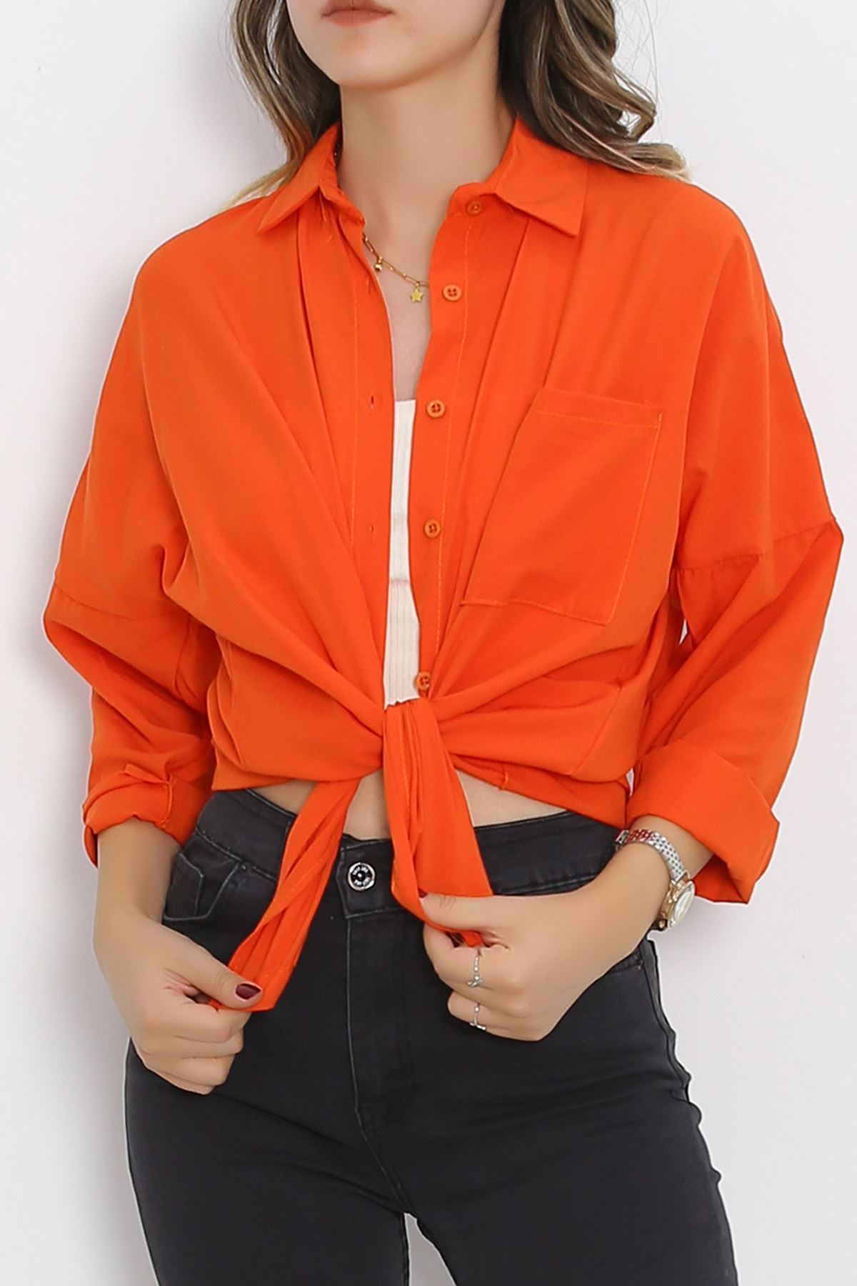 One Pocket Shirt Orange - 203.1247.