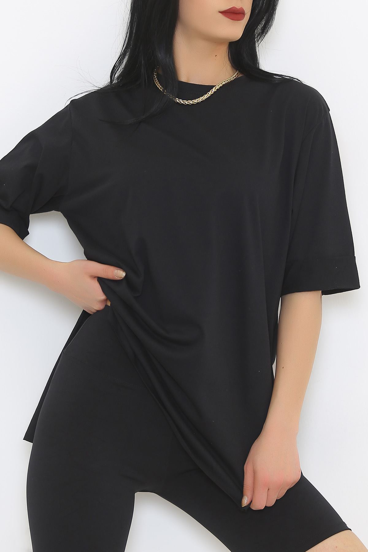 Double Sleeve T-shirt Black - 9611.253.