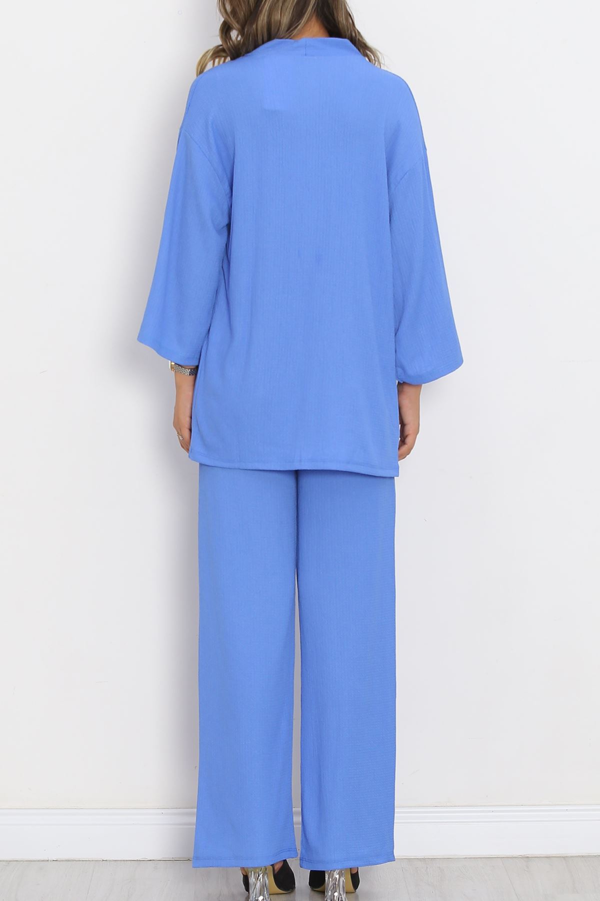 Long Kimono Suit Blue - 722.1247.