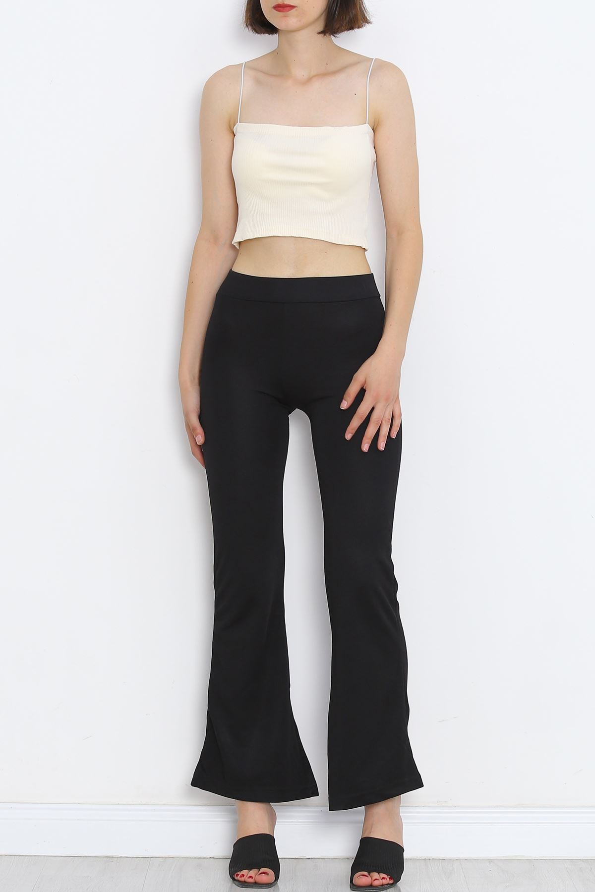 Flared Leggings Black - 8635.1567.