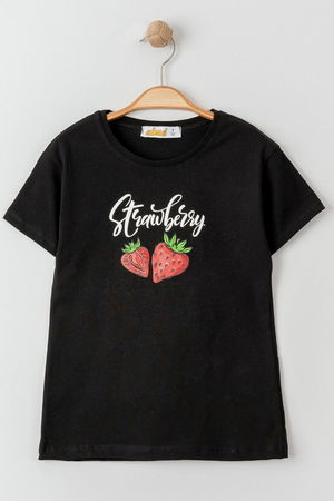 3-7 Years Printed Kids T-Shirt Black - 624063.1576.