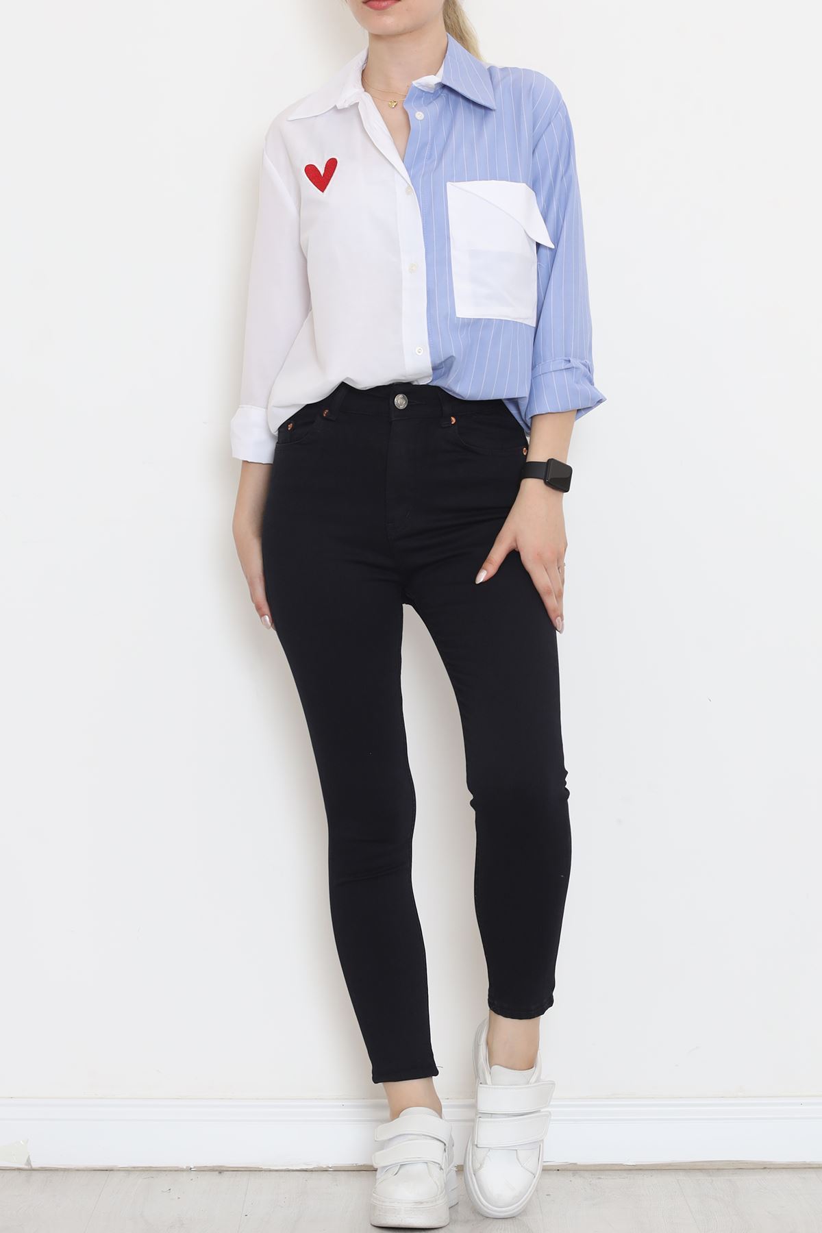 Narrow Leg Jeans Dark Blue - 11918.1431.