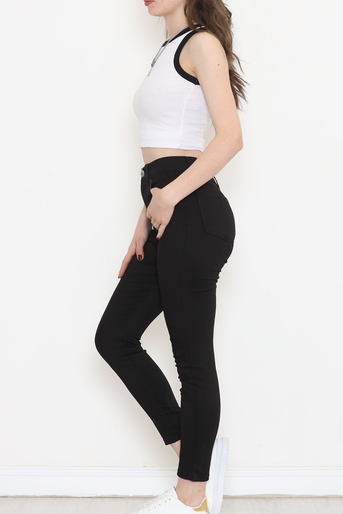 Narrow Leg Jeans Black - 12561.1431.