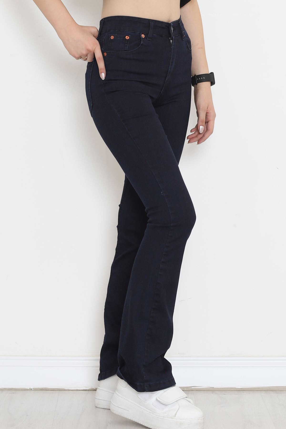 Flared Jeans Navy Blue - 18688.1431.