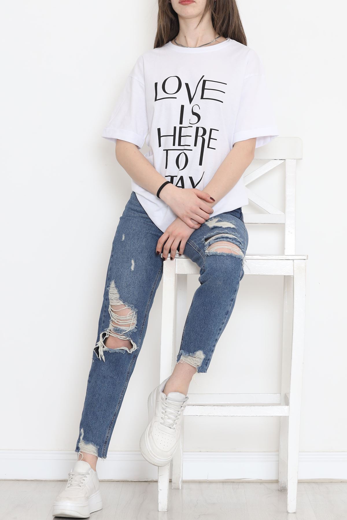 Double Sleeve T-shirt White - 16526.1567.