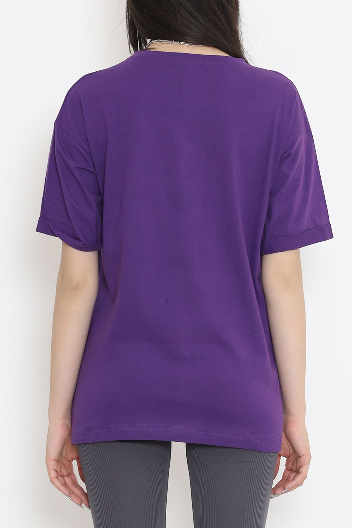 Double Sleeve T-Shirt Purple - 16526.1567.