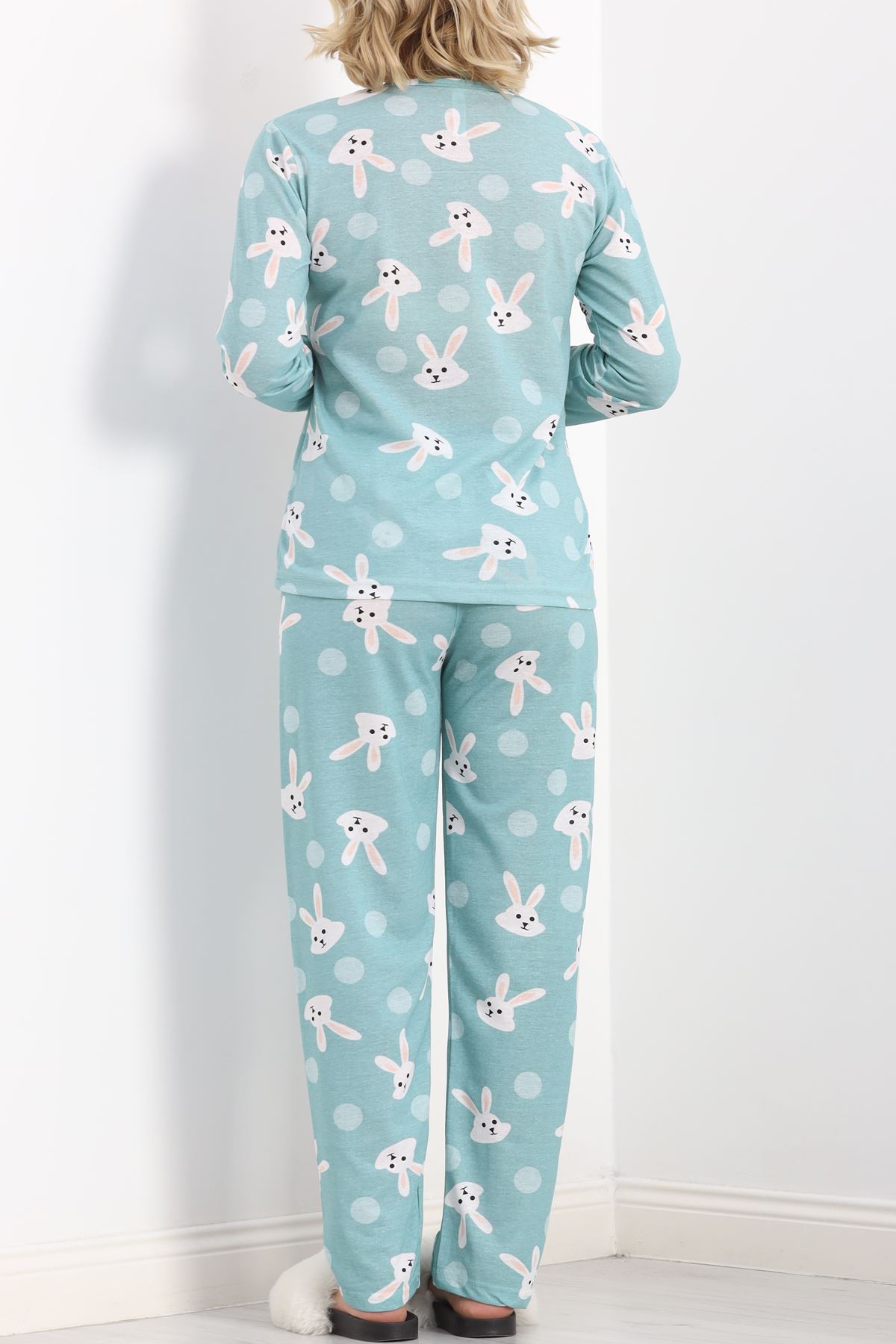 Alt Üst Aynı Rotasyon Pijama Takımı Mint - 788.1287.