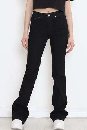 Flared Jeans Black1 - 11614.1431.