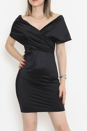 Satin Dress Black - 582833.1592.