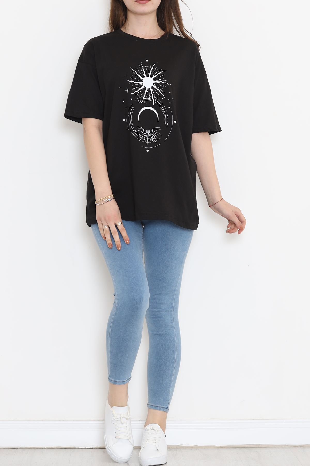 Printed T-shirt Black - 16492.1567.