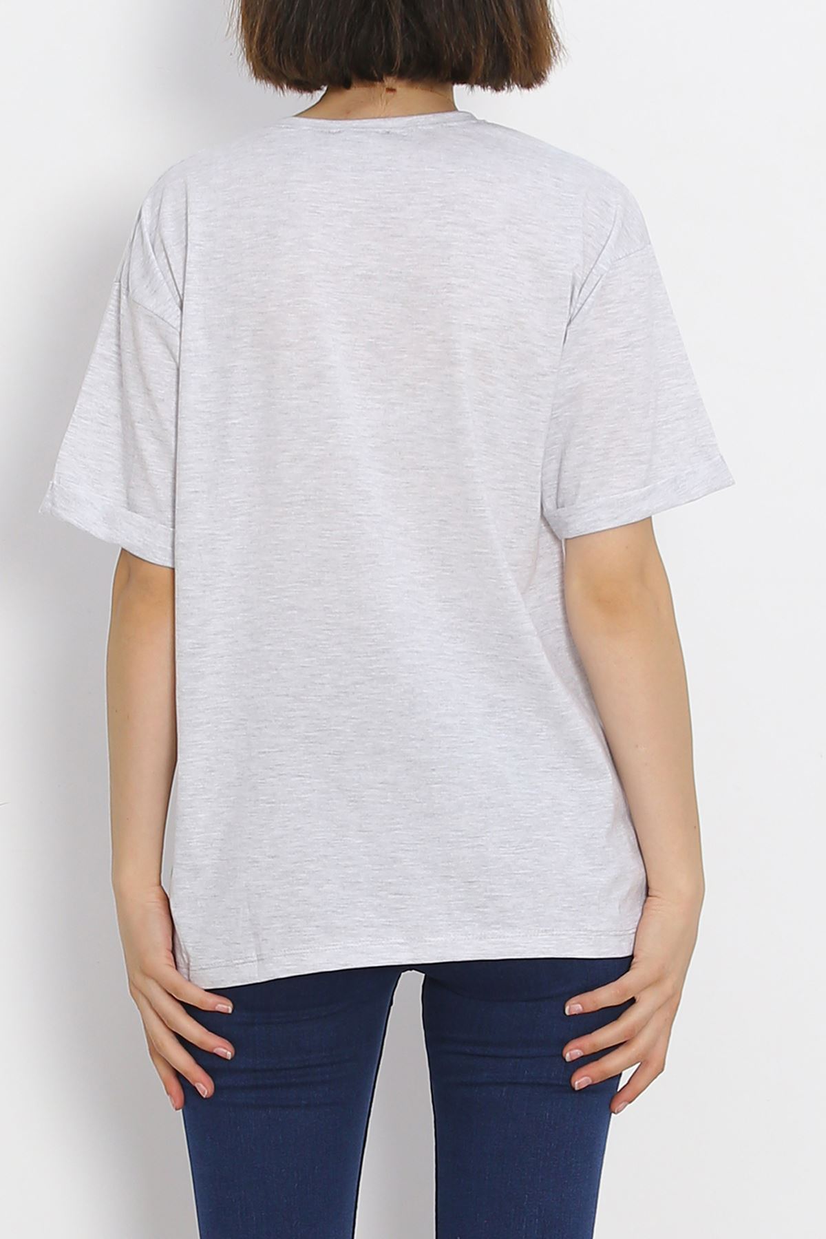 Double Sleeve T-Shirt Gray - 16526.1567.