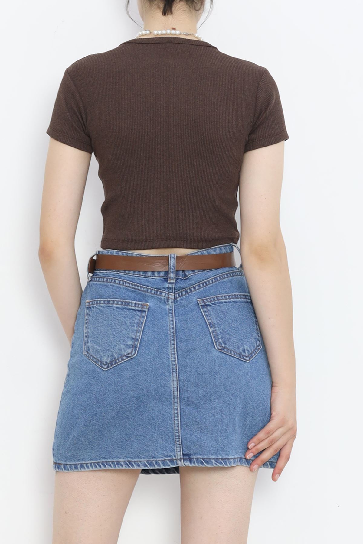 Crew Neck Camisole Body Light Brown - 18880.1567.