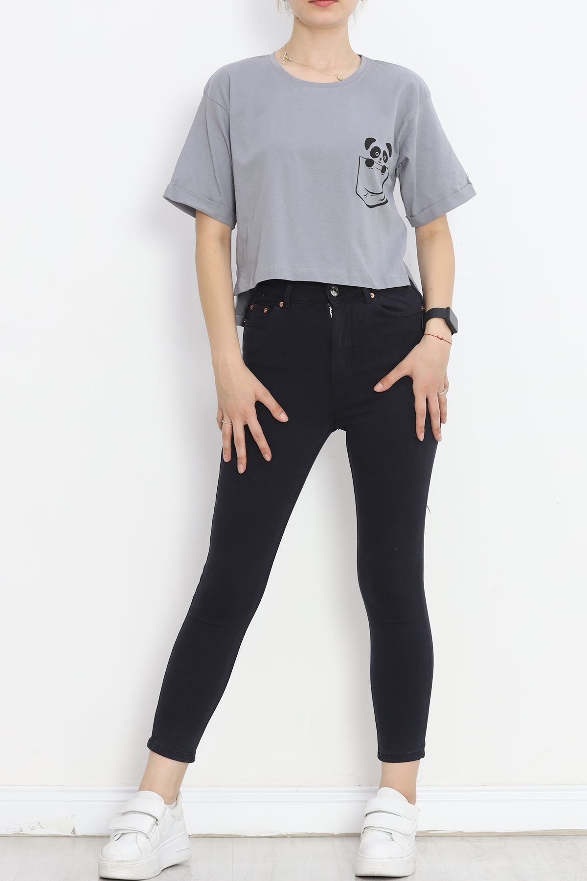 Narrow Leg Lycra Jeans Navy Blue1 - 18683.1431.