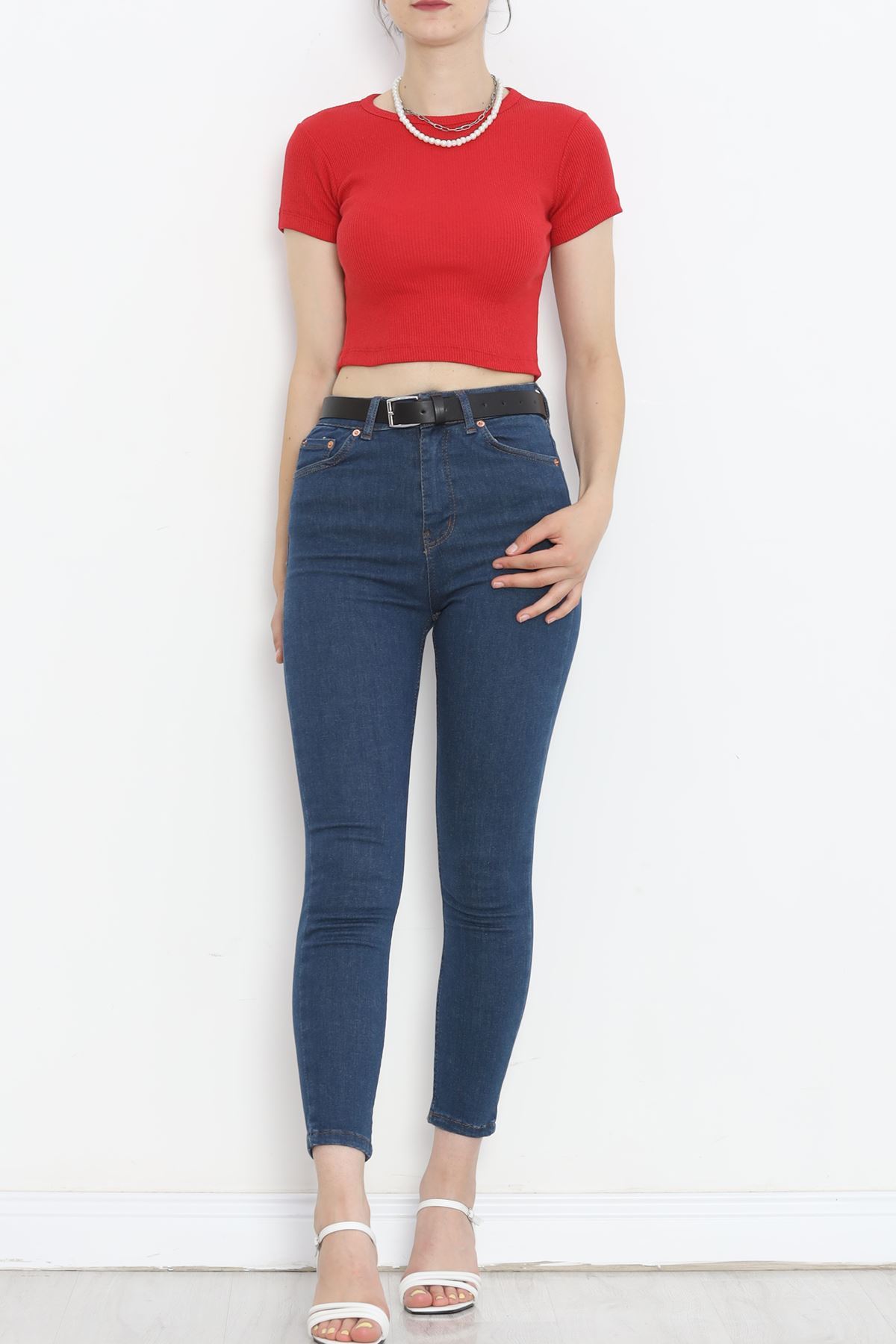 Crew Neck Camisole Body Red - 18880.1567.