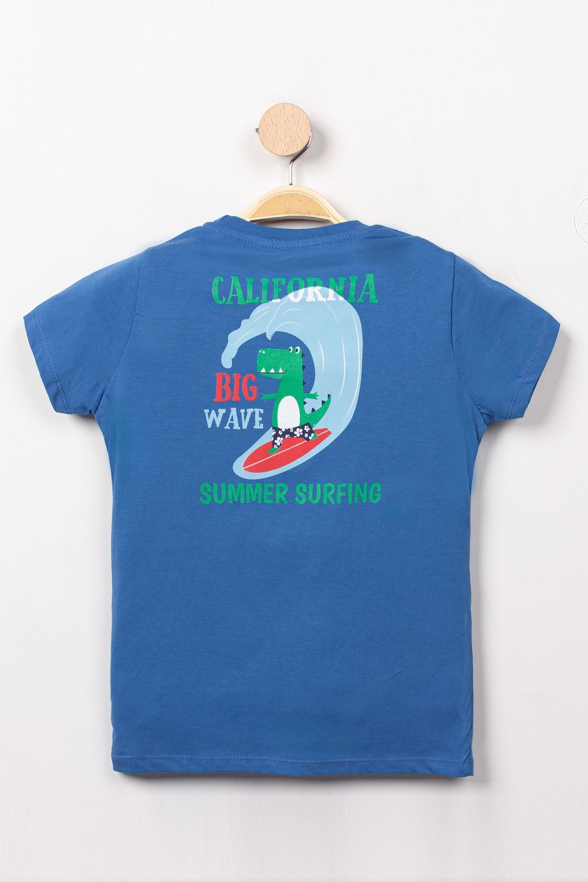 3-7 Years Printed Kids T-Shirt Indigo - 224238.1576.