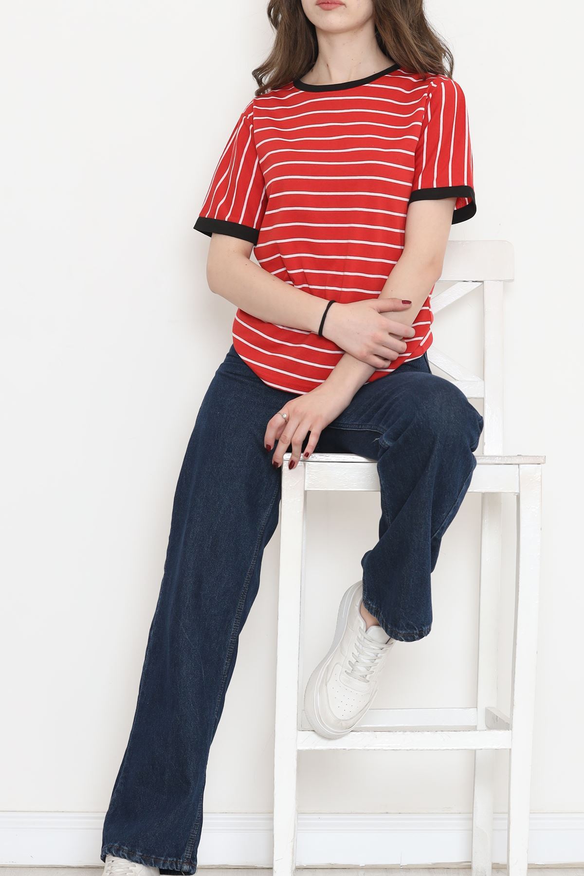 Striped Suprem T-shirt Red-Black - 15919.1567.