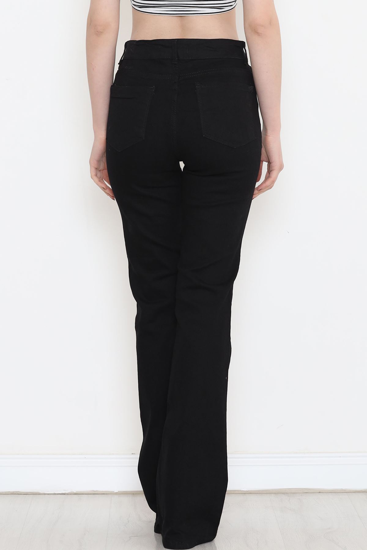 Flared Fade-Free Jeans Black - 1248.1431.