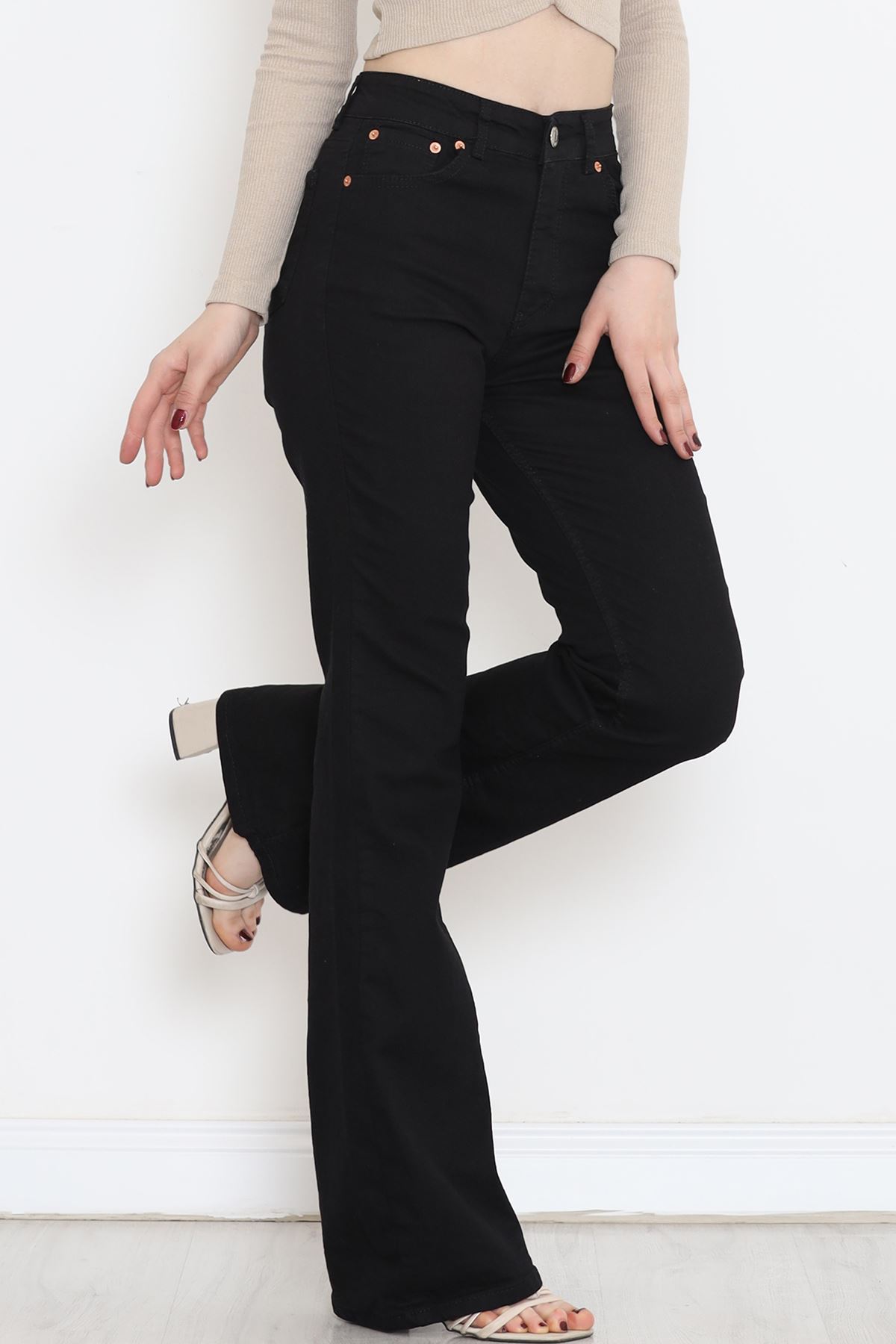 Flared Jeans Black3 - 11878.1431.