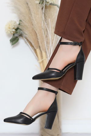 7 Cm Heeled Shoes Black Leather1 - 17313.264.