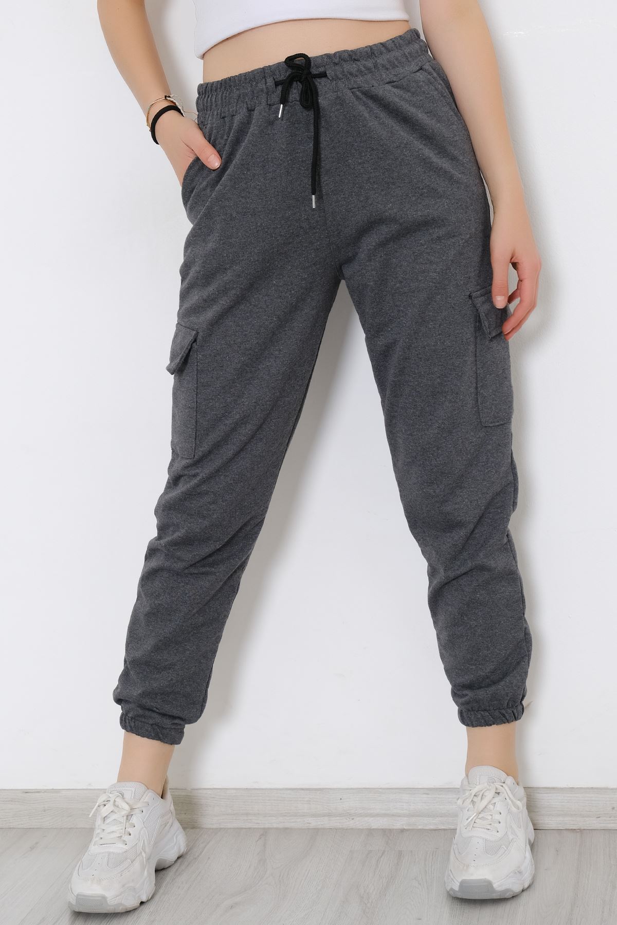 Cargo Pocket Sweatpants Smoked - 9238.1250.