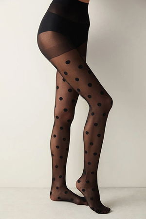 Penti Bigdots Pantyhose Black - 17622.1231.